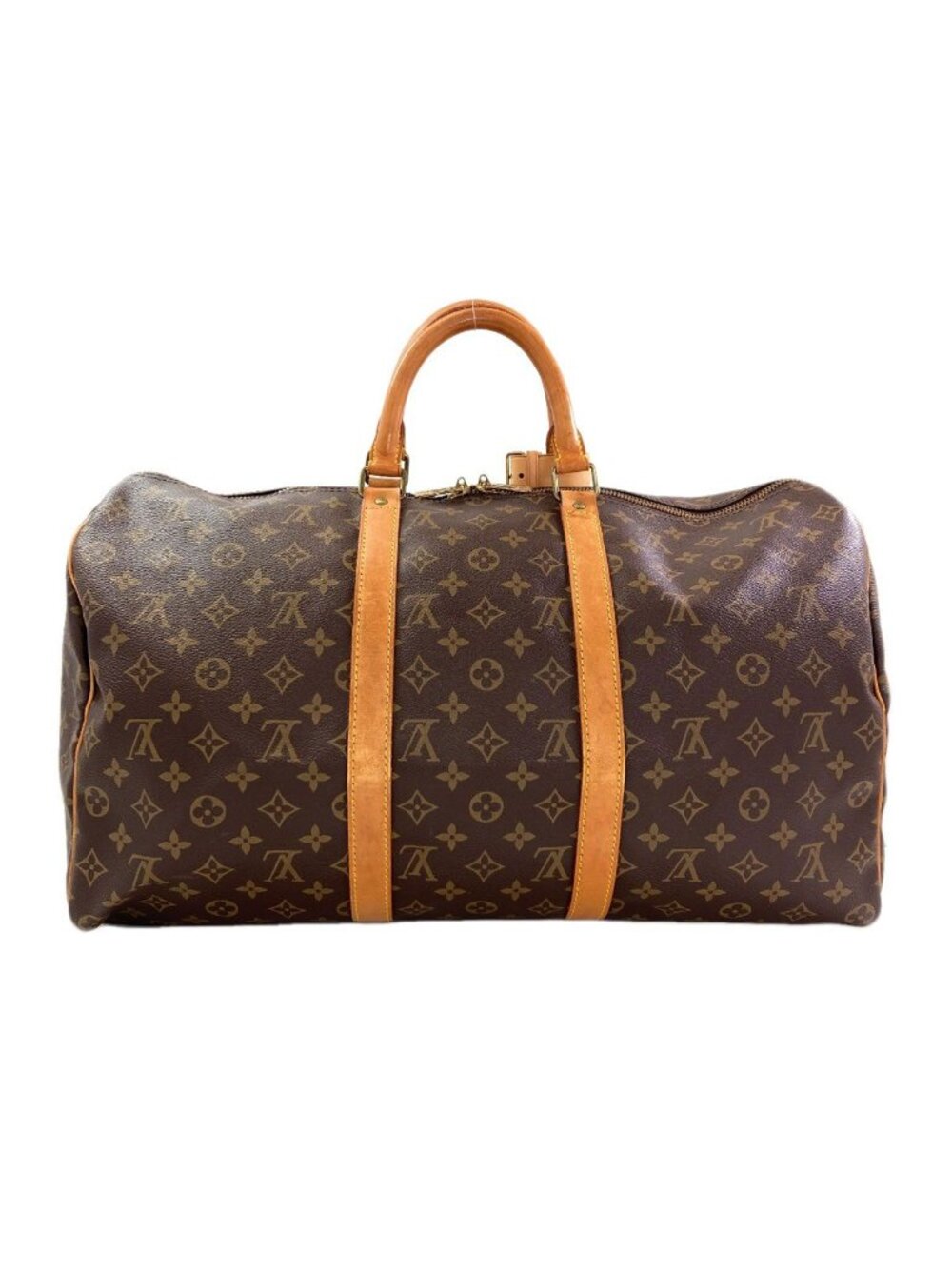 Louis Vuitton Keepall 50 Boston Bag Monogram Canvas - Picture 2 of 15